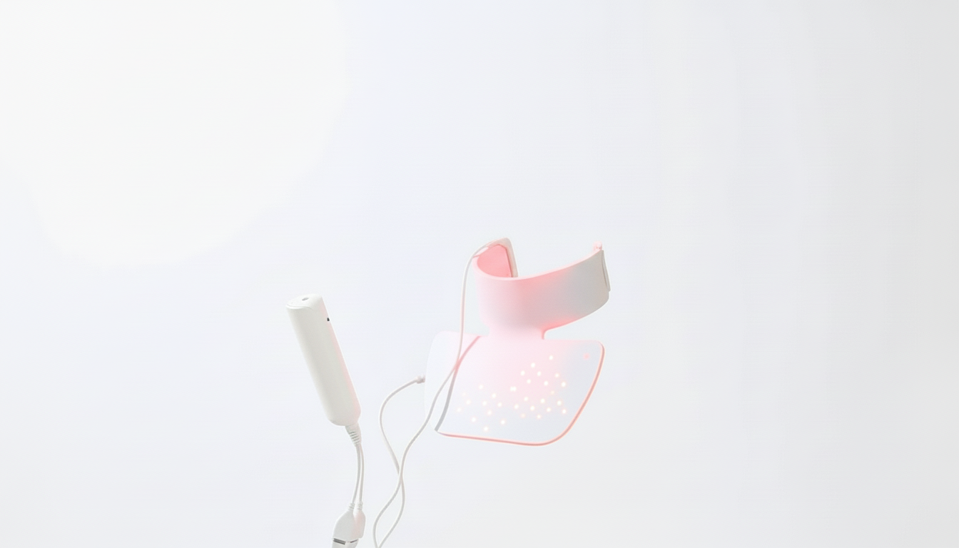 Cou & Poitrine LED Re-Gen™ — lumière rouge et bleu